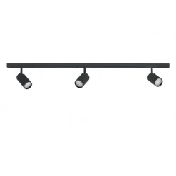 Sale DESIGNLINE skinne-sæt 1,9 meter m/3 Tube spots, sort Lysskinner|Spotlampe