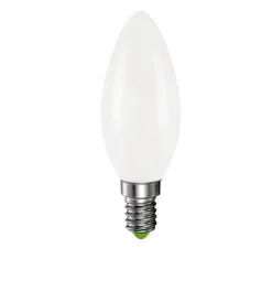 Clearance Diolux Kerte40 4W opal, 2700K, E14 Pærer|Led Pærer
