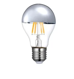 Discount DIOLUX S19-D 6W 927 480lm E27 topforspejlet sølv Pærer|Led Pærer
