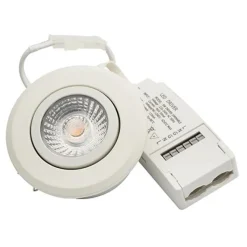New DIOSPOT '30' Hvid - 6W 927 320lm Spotlampe|Indbygningsspot Direkte I Isolering