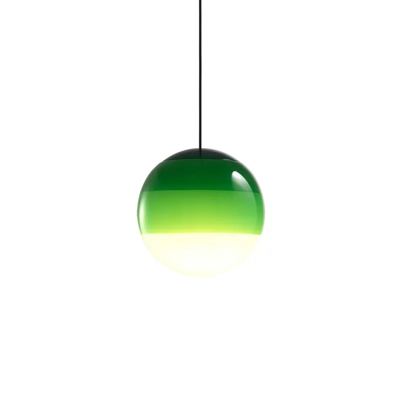 Best Dipping Light 13 pendel, Grøn Glas Lamper|Spisebordslamper