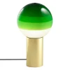 Sale Dipping Light M Bordlampe, Grøn Glas Lamper|Bordlamper
