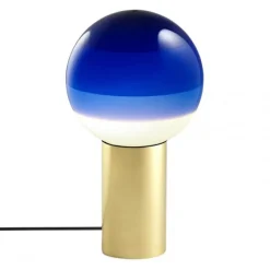 Best Dipping Light M Bordlampe, Blå Glas Lamper|Bordlamper