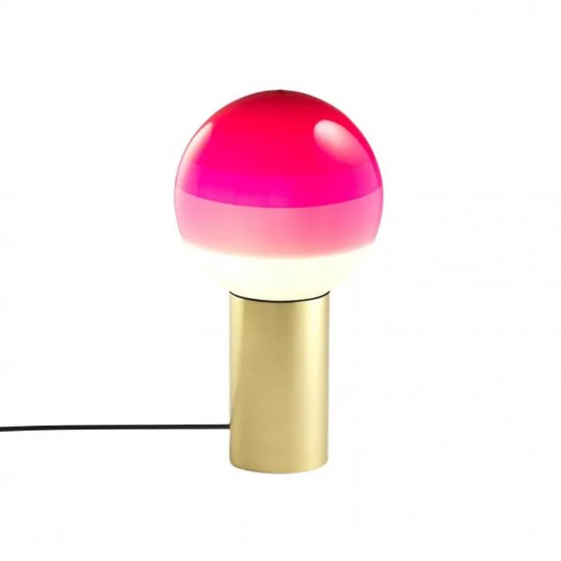 New Dipping Light S Bordlampe, Pink Glas Lamper|Lamper Til Reol