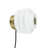 Sale Diva væglampe, opal/messing Messinglamper|Hvide Lamper