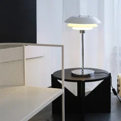 Hot DL31 bordlampe, hvid Hvide Lamper|Lamper Til Sofabord