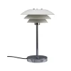 DL20 bordlampe, hvid/krom Hvide Lamper|Lamper Til Sofabord