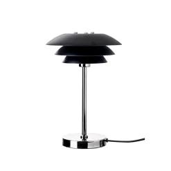 Sale DL20 bordlampe, sort/krom Lamper Til Sofabord|Lamper Til Reol