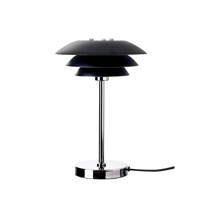 Sale DL20 bordlampe, sort/krom Lamper Til Sofabord|Lamper Til Reol