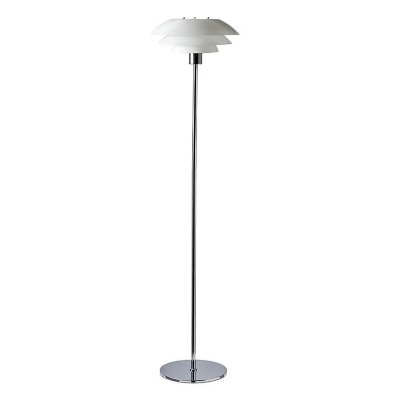 New DL31 gulvlampe, opal Hvide Lamper|Standerlamper