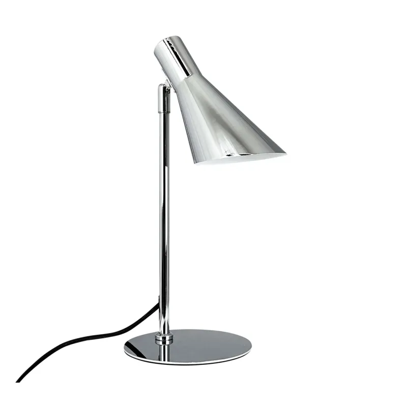 DL12 mini bordlampe, krom Krom Lamper|Skrivebordslamper