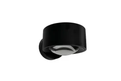 Online Easy Lens W120 væg, sort - dtw Spotlampe|Spejllampe