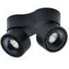 Clearance Easy W275 Build On LED spot, sort m. ledningshul Sorte Væglamper|Spotlampe