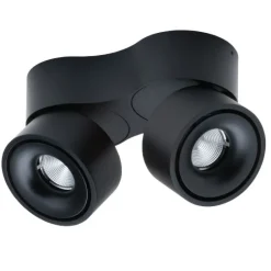 Clearance Easy W275 Build On LED spot, sort m. ledningshul Sorte Væglamper|Spotlampe
