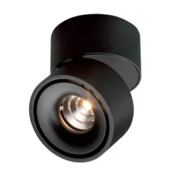 Discount Easy W100 Build On LED spot, sort m. ledningshul Sorte Væglamper|Spotlampe