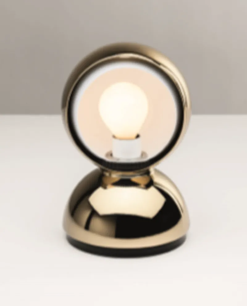 Best Eclisse bordlampe / væglampe, guld Lamper Til Reol|Stue Lamper