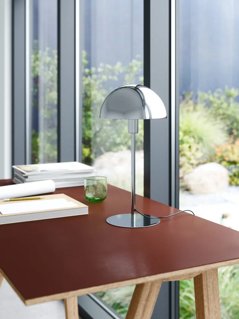 Outlet Ellen 20 bordlampe, krom Krom Lamper|Lamper Til Sofabord