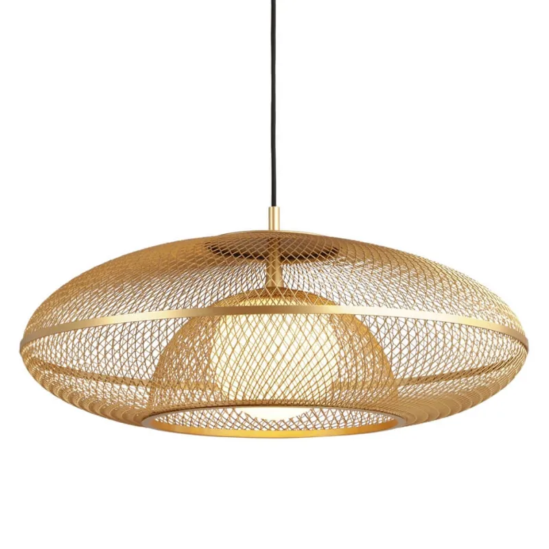 Discount Faraday skærm large, messing Lampeskærme|Messinglamper