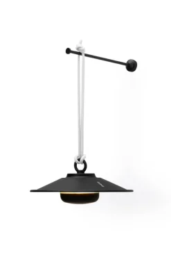Hot ® Chap-O pendel / batterilampe, antrasit Transportable Lamper|Havelamper