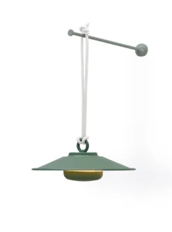 Discount ® Chap-O pendel / batterilampe, sage Transportable Lamper|Havelamper