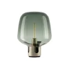 New Flar medium bordlampe, pearl/turquoise Glas Lamper|Skrivebordslamper