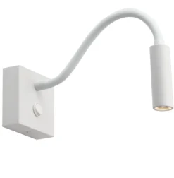 Discount FLEX væglampe, hvid Hvide Lamper|Soveværelseslamper