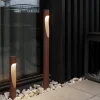 Best Flindt lav garden pullert spyd, corten Standerlamper|Havelamper
