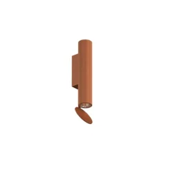 Clearance Flauta H225 Riga væglampe, kobber Kobberlamper|Kontorlamper