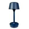 Flow LED bordlampe / batterilampe, indigo Transportable Lamper|Terrasselamper