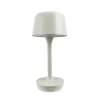 Outlet Flow LED bordlampe / batterilampe, creme Transportable Lamper|Terrasselamper
