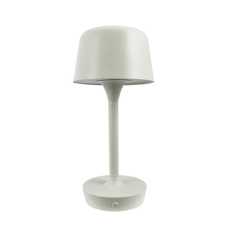 Outlet Flow LED bordlampe / batterilampe, creme Transportable Lamper|Terrasselamper