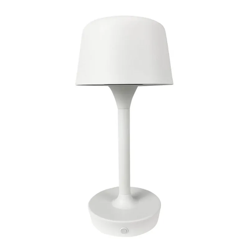 Flow LED bordlampe / batterilampe, hvid Hvide Lamper|Transportable Lamper