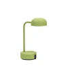 Clearance Fokus bordlampe / batterilampe, moss (grøn) Transportable Lamper|Skrivebordslamper