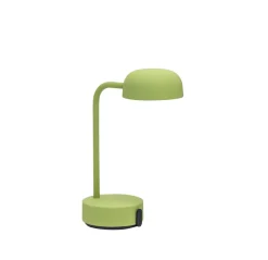 Clearance Fokus bordlampe / batterilampe, moss (grøn) Transportable Lamper|Skrivebordslamper