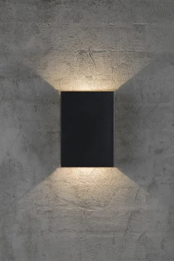 Fold 15 udendørs væglampe LED, sort Sorte Væglamper|Væglamper