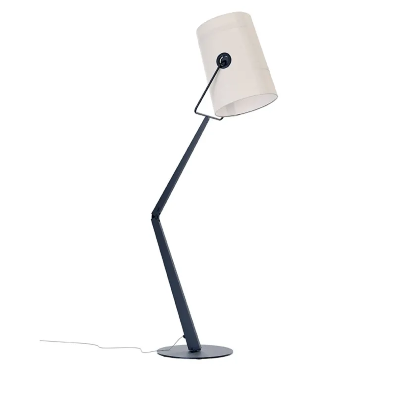 Online Fork gulvlampe, antrasit/ivory Standerlamper|Gulvlamper