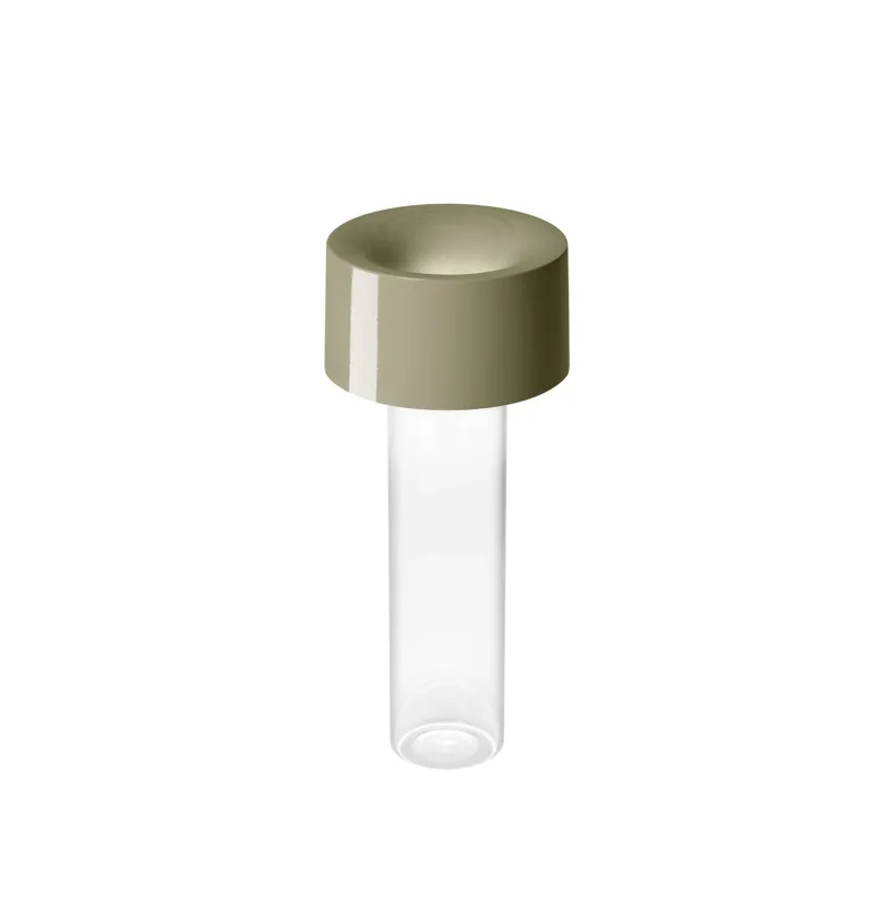 Sale Fleur bordlampe / batterilampe, salviegrøn Transportable Lamper|Lamper Til Sofabord