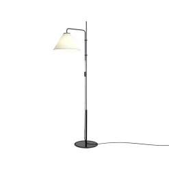 Online Funiculi Fabric gulvlampe, sort/hvid Standerlamper|Gulvlamper