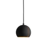 Best Gap pendel rund, sort Spisebordslamper|Lamper Til Sofabord