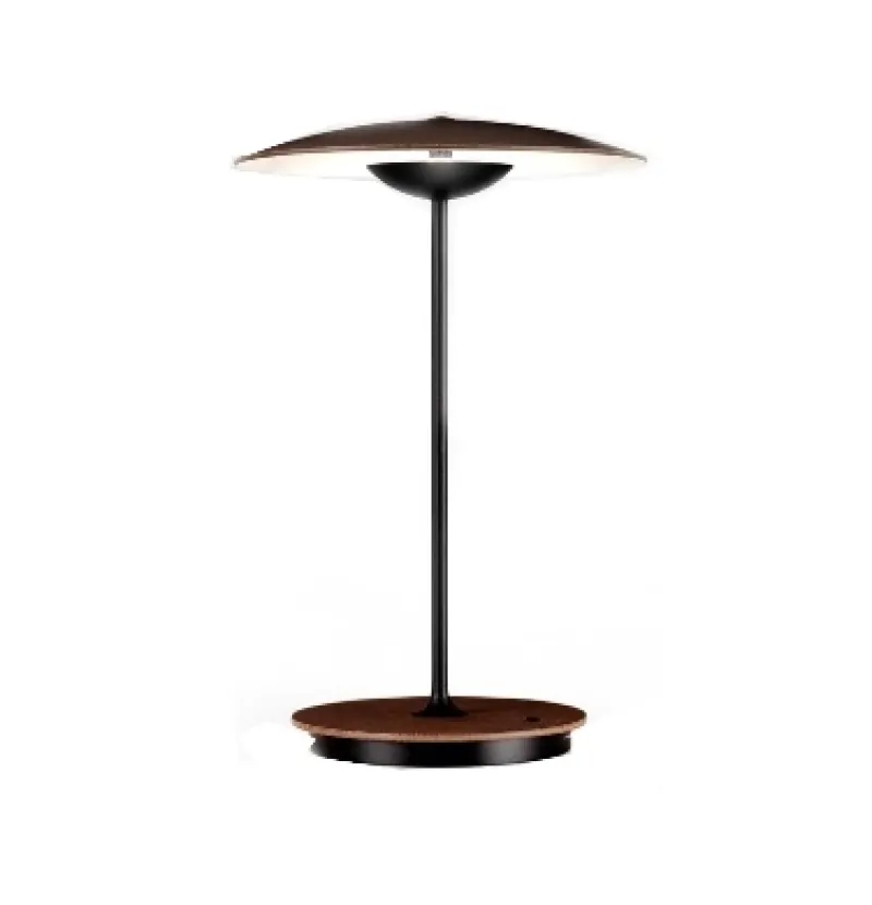 Hot Ginger 20 M batteri bordlampe, wenge Lamper I Træ|Transportable Lamper