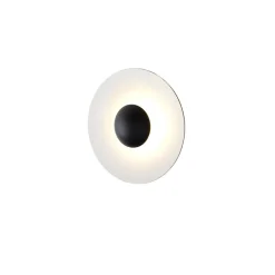 Discount Ginger Ø32 væglampe/loftlampe, eg/hvid Lamper I Træ|Stue Lamper