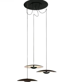 Discount Ginger Cluster 3xØ20 pendel, wenge-hvid Lamper I Træ