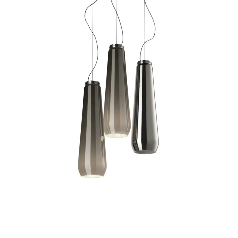 Sale Glass Drop Pendel, Krom Glas Lamper|Pendler