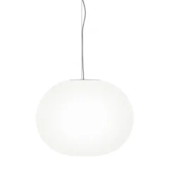 Clearance Glo-Ball S2, pendel Hvide Lamper|Glas Lamper