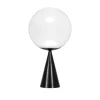 Discount Globe Fat bordlampe, opal/sort Lamper Til Sofabord|Lamper Til Reol