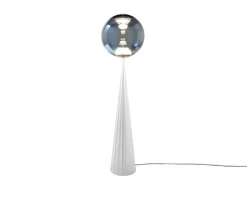 New Globe Fat gulvlampe, sølv/sølv Standerlamper|Gulvlamper