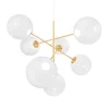 Hot Globe lysekrone large, opal Hvide Lamper|Spisebordslamper
