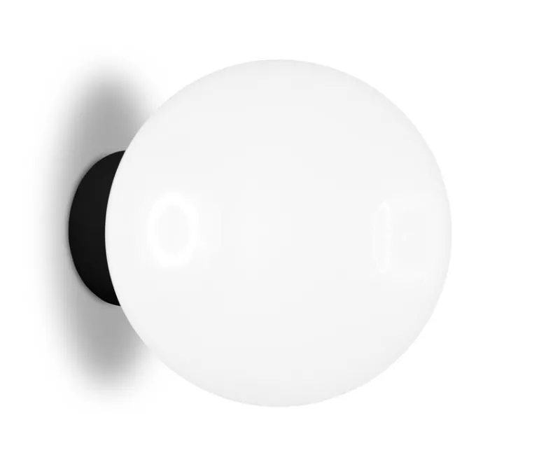 Clearance Globe Surface væglampe Ø25, opal Hvide Lamper|Entre Lamper