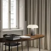 Best Glossy bordlampe grå Marmor Lamper|Kontorlamper