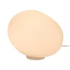 Outlet Gregg grande bordlampe dæmpbar, hvid Hvide Lamper|Glas Lamper